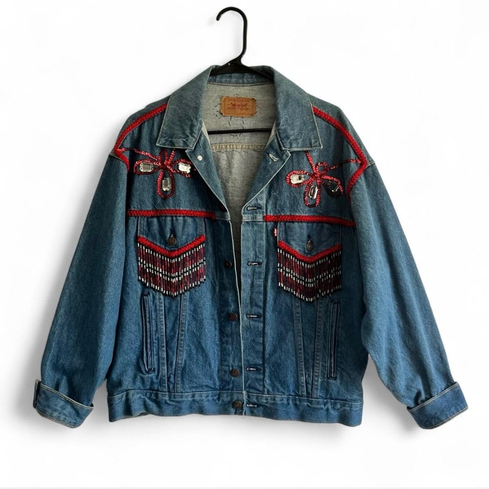 Vintage Levi’s Embroidered Denim Jacket